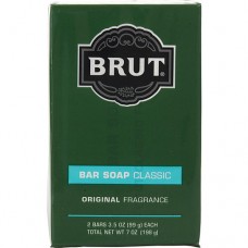 BRUT by Faberge BAR SOAP 3.5 OZ EACH - PACK OF 2