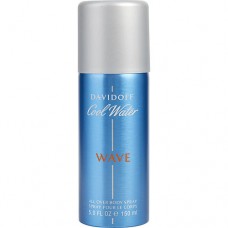 COOL WATER WAVE by Davidoff ALL OVER BODY SPRAY 5 OZ