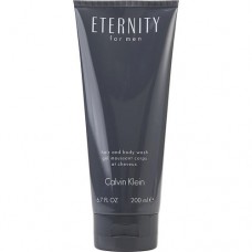 ETERNITY by Calvin Klein HAIR AND BODY WASH 6.7 OZ