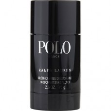 POLO BLACK by Ralph Lauren DEODORANT STICK ALCOHOL FREE 2.6 OZ