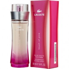 TOUCH OF PINK by Lacoste EDT SPRAY 1.6 OZ