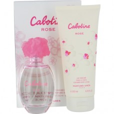 CABOTINE ROSE by Parfums Gres EDT SPRAY 3.4 OZ & BODY LOTION 6.8 OZ