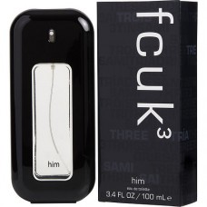 FCUK 3 by French Connection EDT SPRAY 3.4 OZ