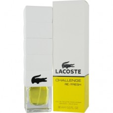 LACOSTE CHALLENGE REFRESH by Lacoste EDT SPRAY 3 OZ