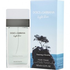 D & G LIGHT BLUE DREAMING IN PORTOFINO by Dolce & Gabbana EDT SPRAY 3.3 OZ