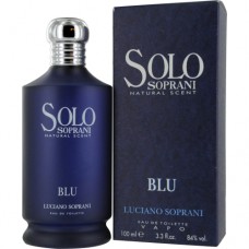 SOLO SOPRANI BLU by Luciano Soprani EDT SPRAY 3.4 OZ