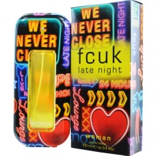 FCUK LATE NIGHT by French Connection EDT SPRAY 3.4 OZ