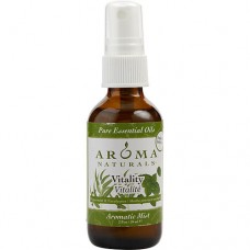 VITALITY AROMATHERAPY by Vitality Aromatherapy AROMATIC MIST SPRAY 2 OZ. USES THE ESSENTIAL OILS OF PEPPERMINT & EUCALYPTUS TO CREATE A FRAGRANCE THAT IS STIMULATING AND REVITALIZING.
