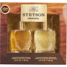 STETSON by Coty COLOGNE 2 OZ & AFTERSHAVE 2 OZ (COLLECTOR'S EDITION)