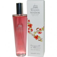 WOODS OF WINDSOR POMEGRANATE & HIBISCUS by Woods of Windsor EDT SPRAY 3.3 OZ
