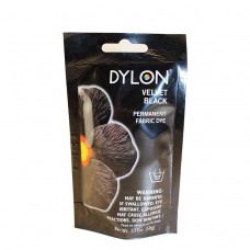 DYLON3-PACK VELVET BLACK PERMANENT FABRIC DYE 1.75 oz