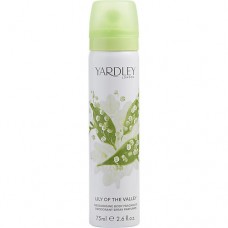 YARDLEY by Yardley LILY OF THE VALLEY BODY SPRAY 2.6 OZ (NEW PACKAGING)