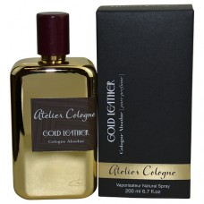 ATELIER COLOGNE by Atelier Cologne GOLD LEATHER COLOGNE ABSOLUE PURE PERFUME SPRAY 6.7 OZ