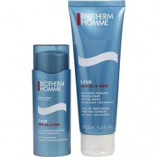 Biotherm by BIOTHERM T-Pur Purifying Power Duo: Anti Oil & Shine Cleanser 125ml/4.2oz + Anti Oil & Shine Gel 50m