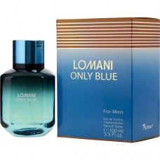 LOMANI ONLY BLUE by Lomani EDT SPRAY 3.3 OZ