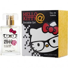HELLO KITTY by Sanrio Co. SOCIABLE GIRL EDT SPRAY 1.7 OZ