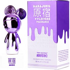 HARAJUKU LOVERS POP ELECTRIC MUSIC by Gwen Stefani EAU DE PARFUM SPRAY 1.7 OZ