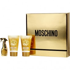 MOSCHINO GOLD FRESH COUTURE by Moschino EAU DE PARFUM .17 OZ & BODY LOTION .8 OZ & SHOWER GEL .8 OZ
