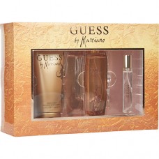 GUESS BY MARCIANO by Guess EDT SPRAY 3.4 OZ & BODY LOTION 6.7 EDT SPRAY .5 OZ