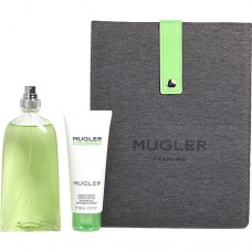 THIERRY MUGLER COLOGNE by Thierry Mugler EDT SPRAY 10.2 OZ & HAIR AND BODY WASH 3.3 OZ & POUCH